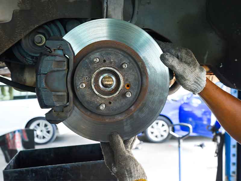 cambio dischi freni